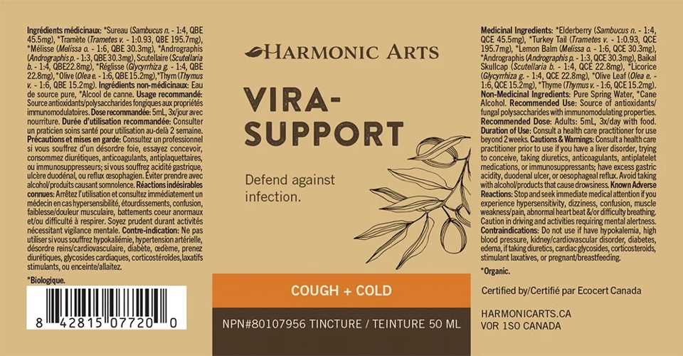 Harmonic Arts Vira-Support Tincture, 50 mL