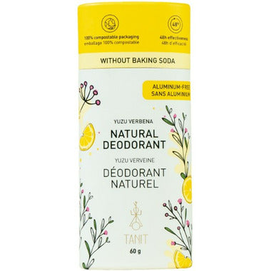 TANIT Natural Deodorant - Yuzu Verbena, 60G