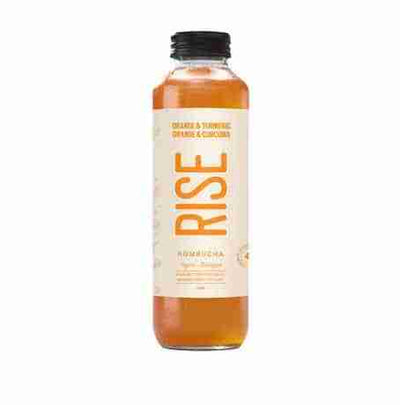 Rise Kombucha - Orange Turmeric, 414Ml