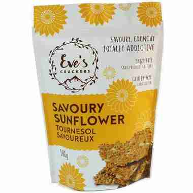 Eve's Crackers: Savoury Sunflower Crackers - 108G