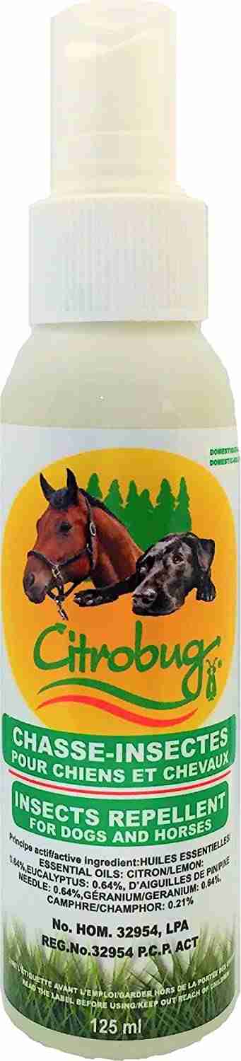 Citrobug, Dog & Horse Insect Repellant, 125Ml