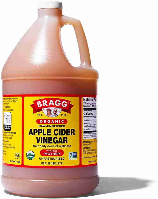Bragg Organic Raw Apple Cider Vinegar, 3.79 L