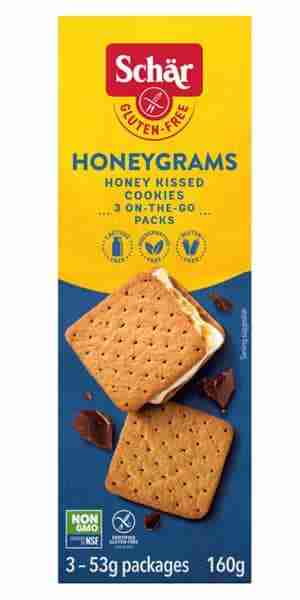 Schär Gluten-Free Honeygrams - 160G