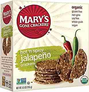 Mary's Hot 'N Spicy Jalapeno Crackers 156G