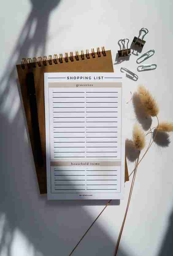 BYBWAGS Shopping List Notepad