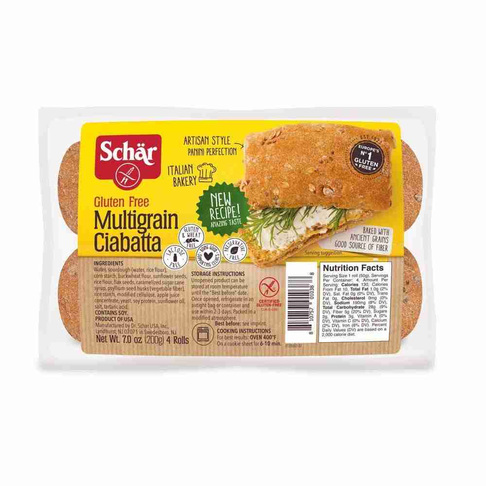 Schär Gluten-Free Multigrain Ciabatta - 200G