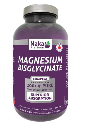Naka Magnesium Bisglycinate 200Mg - 300VCAP