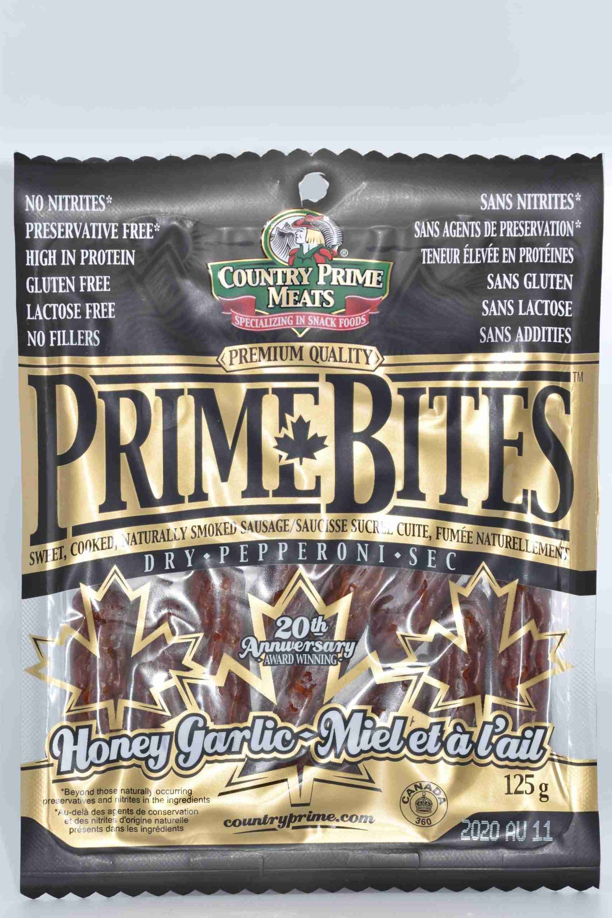 Country Prime Meats Dry Pepperoni: Honey Garlic 125G