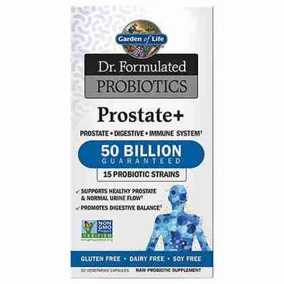 Garden Of Life Prostate + Probiotic 50 Billion CFU (SS); 60Vcap