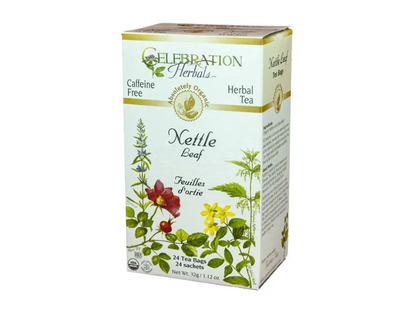 Celebration Herbals Organic Nettle Leaf Tea, 24Bgs