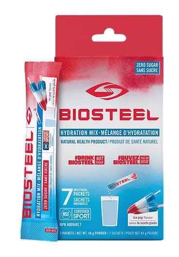 BioSteel Hydration Mix, Ice Pop, 7 x 7 g