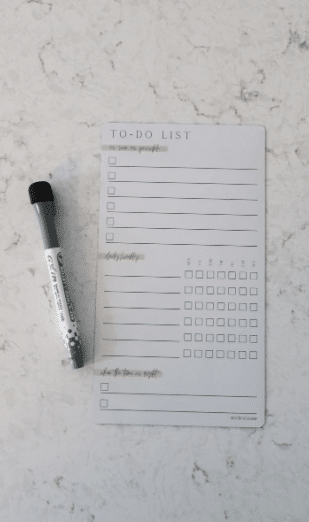 BYBWAGS The To-Do List Magnet + Marker