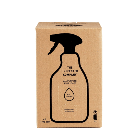 The Unscented Company All Purpose Cleaner Refill Box, 4 L