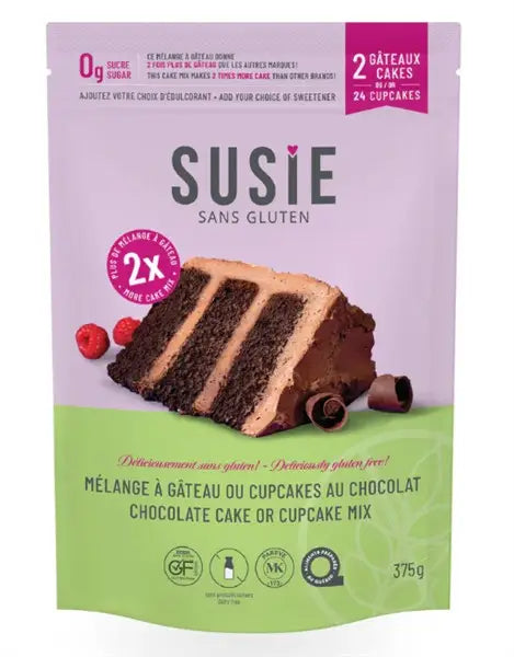 Susie Gluten Free Chocolate Cake Mix, 375 g
