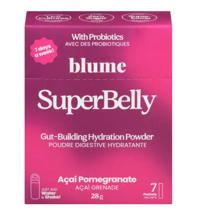 Blume SuperBelly, Açaí Pomegranate, 7 Pack