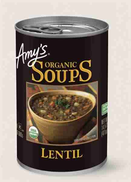 Amy's Kitchen Organic Lentil Soup - 398Ml