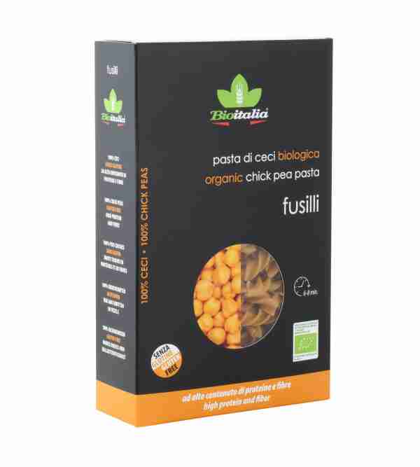 Bioitalia, Chickpea Fusilli, 250G