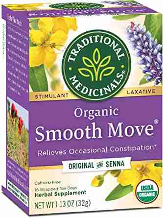 Traditional Medicinals - Organic Smooth Move: Original With Senna, 16 Bags