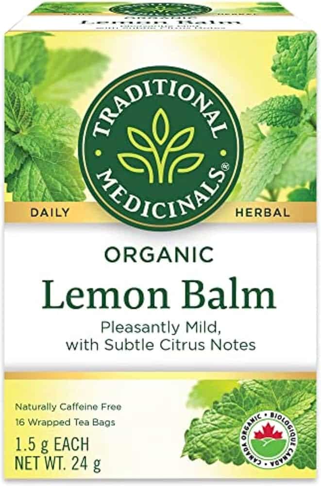 Traditional Medicinals Lemon Balm Tea, 16 Bags