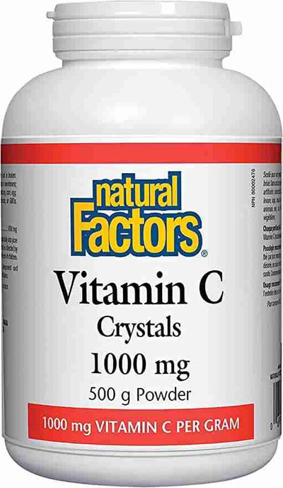 Natural Factors Vitamin C Crystals 500G