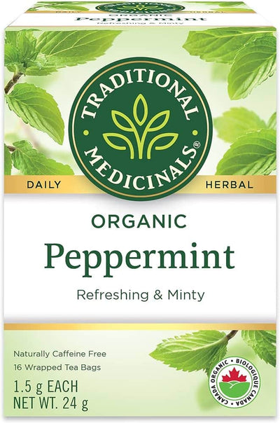 Traditional Medicinals - Organic Peppermint Tea, 16 Bags