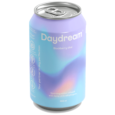 Daydream Blackberry Chai Sparkling Water, 355 mL
