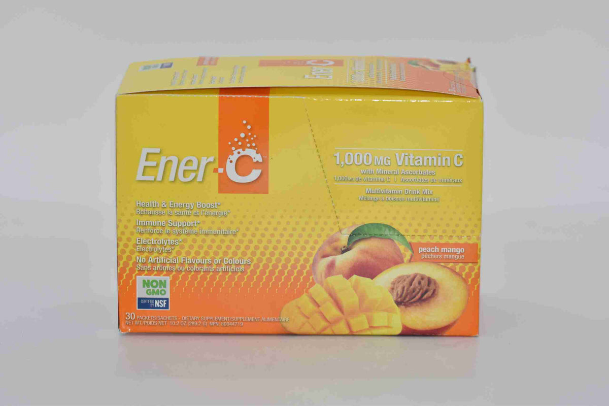 Ener-C Peach Mango Vitamin C Drink Mix, 30 Packets