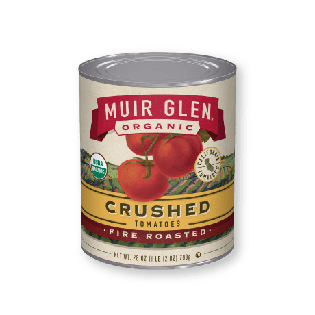 Muir Glen Organic Crushed Fire Roasted Tomatoes - 796Ml
