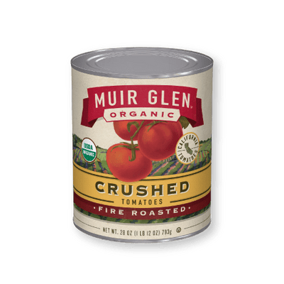 Muir Glen Organic Crushed Fire Roasted Tomatoes - 796Ml