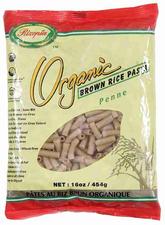Rizopia Organic Brown Rice Pasta Penne - 454G