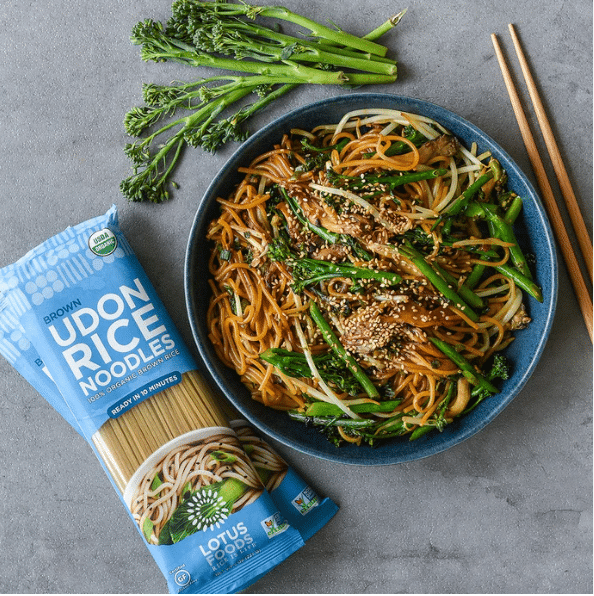 Lotus Foods Organic Brown Rice Udon Noodles, 227 g