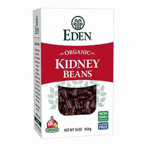 Eden Organic Dried Dark Red Kidney Beans, 454 g
