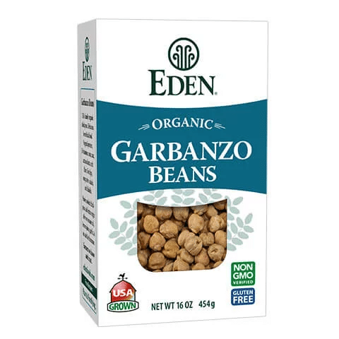 Eden Organic Dried Garbanzo Beans, 454 g