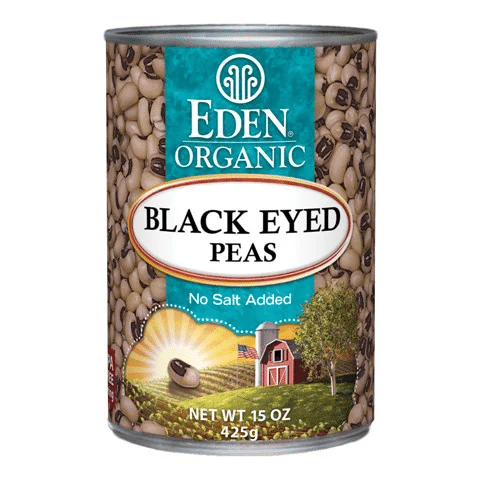 Eden Organic Black Eyed Peas - 398Ml