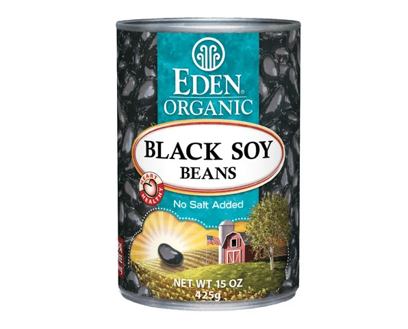 Eden Organic Black Soy Beans - 398Ml
