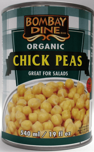 Bombay Dine Organic Chickpeas - 540Ml