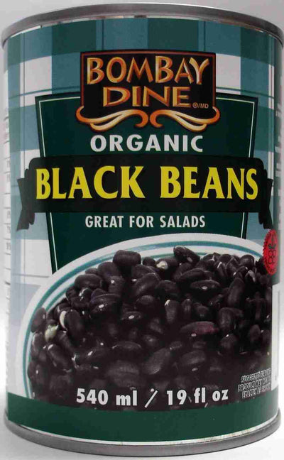 Bombay Dine - Organic Black Beans, 540Ml