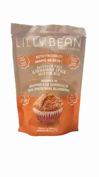 Lilly Bean Keto Cinn Spice Muffin Mix 198G