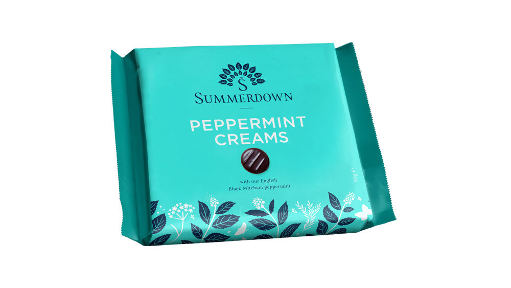 Summerdown Dark Chocolate Peppermint Creams, 75G