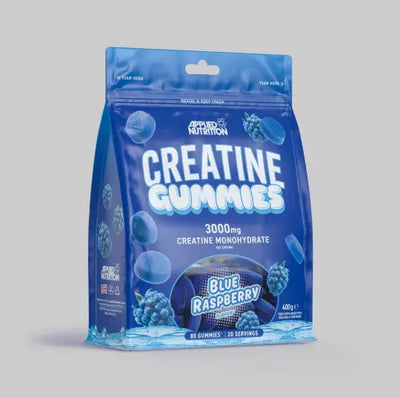 Applied Nutrition Creatine Gummies Blue Raspberry 80 Count