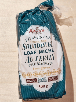 Aidan's Gluten Free Fermented Sourdough Loaf, 500G