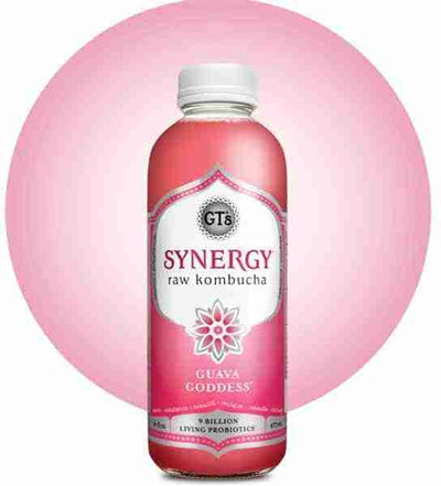 GT's Guava Goddess Kombucha 480Ml
