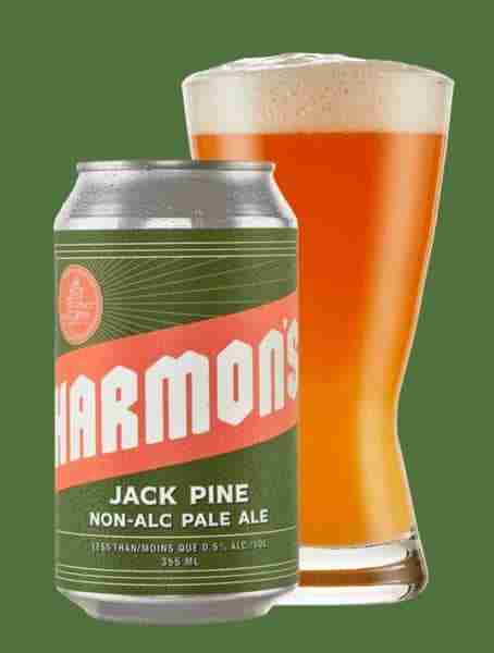Harmon's Jack Pine Pale Ale Non-Alc 4 X 355Ml