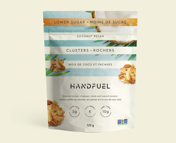 Handfuel Coconut Pecan Clusters, 120 g