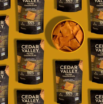 Cedar Valley Classic Spice Pita Chips, 180G