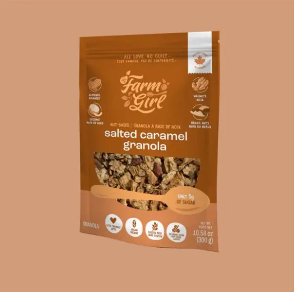 Farm Girl Salted Caramel Granola, 300 g