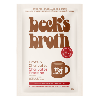 Beck's Broth Bone Broth Chai Latte, 29 g
