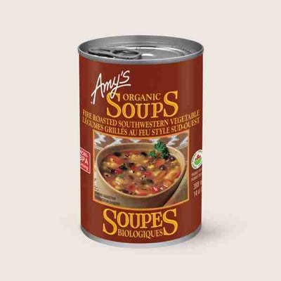 Amy's Kitchen Organic Fire Roasted Southwestern Vegetable Soup - 398Ml