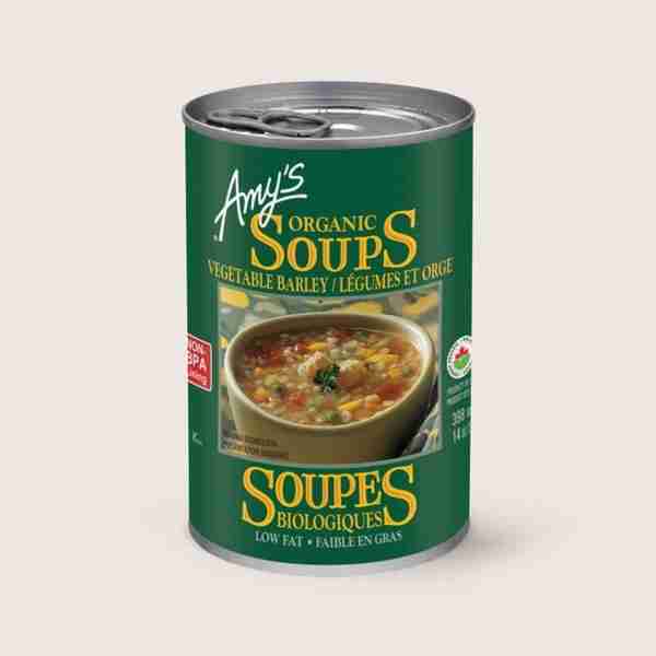 Amy's Kitchen Organic Vegetable Barley Soup, 398 mL