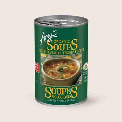 Amy's Kitchen Organic Vegetable Barley Soup - 398Ml